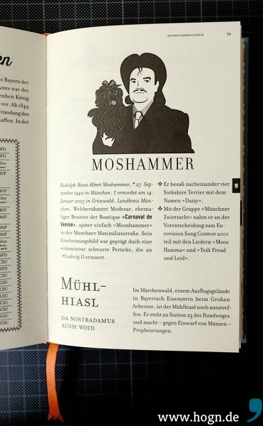 Zwei durchaus erwähnenswerte Männer: Moosi aus Oberbayern und der Mühlhiasl ausm Woid...
