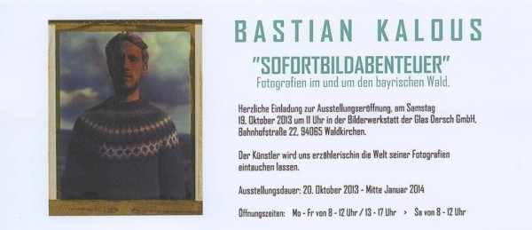 Bastian K - Sofortbildabenteuer-Ausstellung
