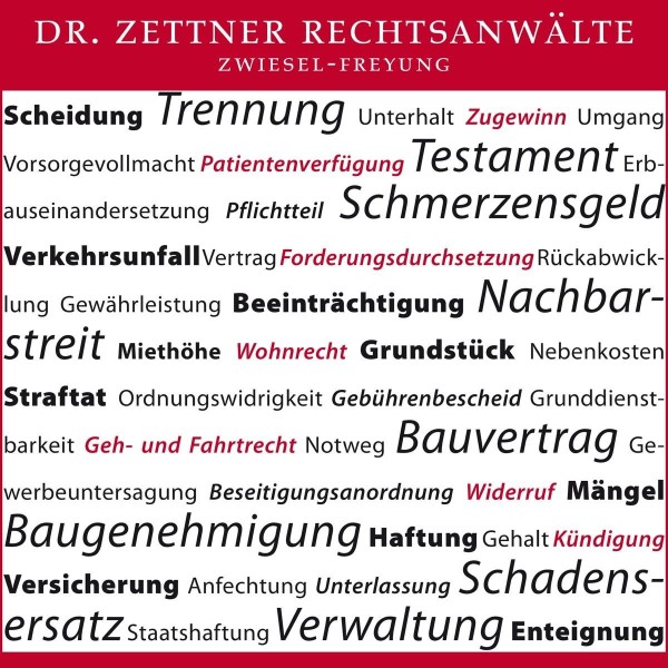 Rechtsanwälte Zettner Zwiesel